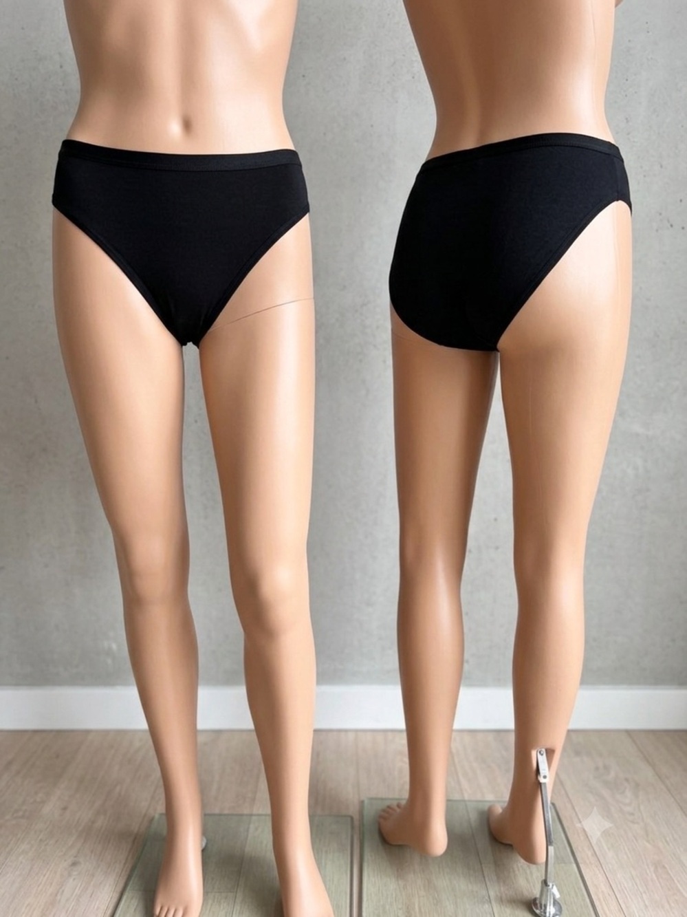 SET of 2 Packs (16 Pairs Total) N Natori Ladies Hi-Cut Briefs  - Size XXL